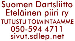 Suomen Dartsliitto Eteläinen piiri ry logo